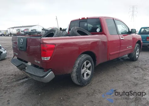 2005 Nissan Titan Se из США, поврежденный, VIN 1N6BA06A35N574847